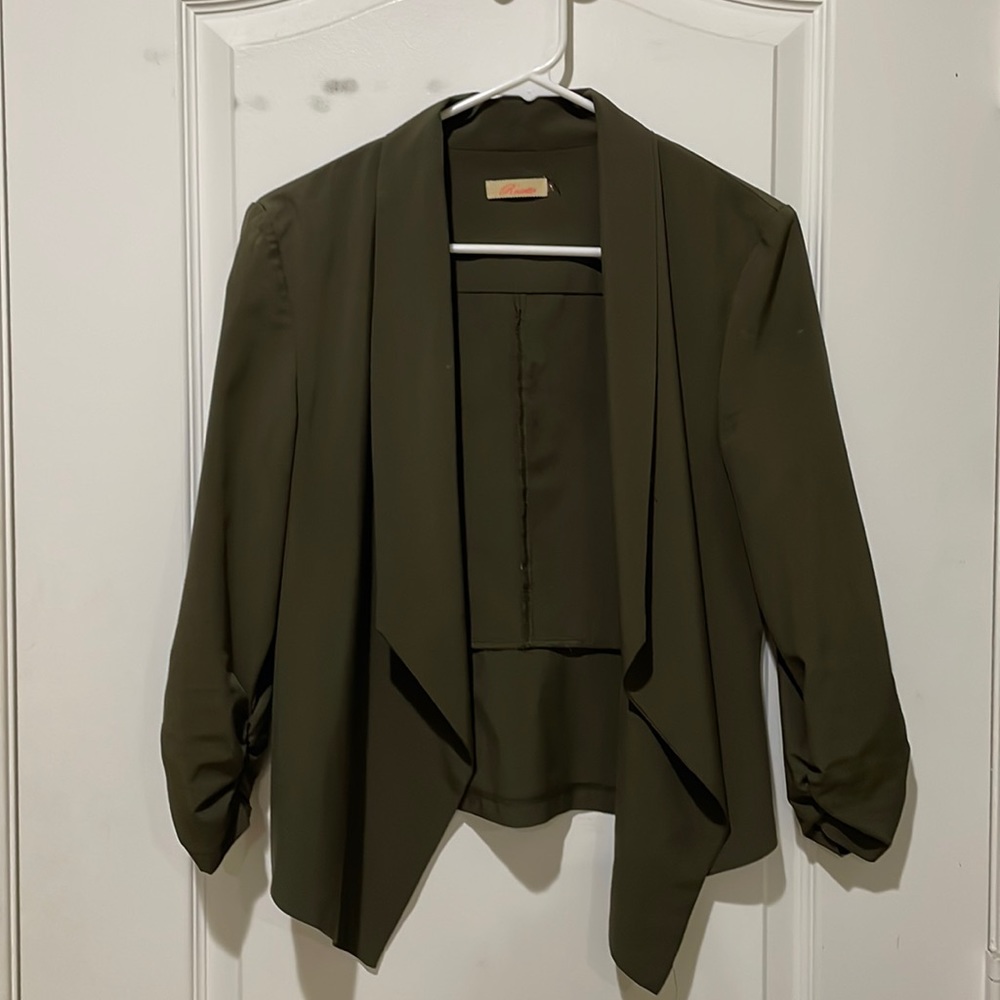 Olive Green Blazer